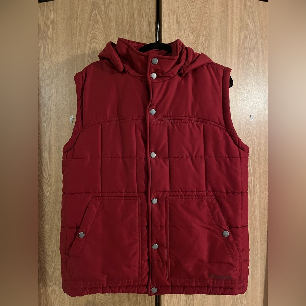 Red Wind River Puffer Vest